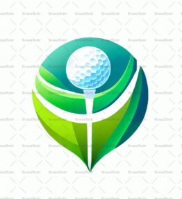 Golftee und Ball